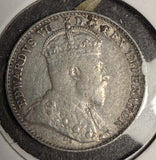 1906 Canadian 5ct Silver, XF. (18628)