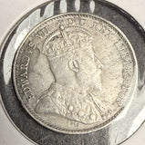 1909 Round Leaf Canadian 5ct Silver, XF. (18634)