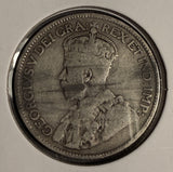 1919 Canadian Quarter, Circulated, (18667)