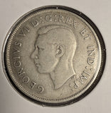 1941 Canadian Half Dollar, XF. (18680)