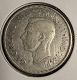 1944 Canadian Half Dollar, AU. (18686)