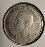1945 Canadian Half Dollar, AU. (18688)