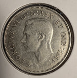1947 Canadian Half Dollar, C-7R. CH AU+ (18694)