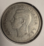 1949 Canadian Half Dollar, XF. (18696)