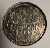 1952 Canadian Half Dollar, Choice Uncirculated, (18704)