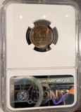1909-S VDB Lincoln Wheat Cent, MS64RB, NGC (18714)