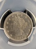 1884 Liberty 'V' Nickel PR65 PCGS (18732)