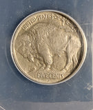 1913-D T-1 Buffalo Nickel, MS63 ANACS. (18746)
