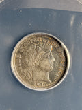 1906-S Barber Dime, AU53 ANACS (18750)