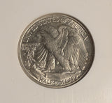 1918-S Walking Liberty Half Dollar, AU58 NGC+CAC. (18790)