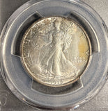1918-S Walking Liberty Half Dollar, MS63 PCGS GS. (18792)