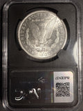 1881-S Morgan Silver Dollar, NGC, Brilliant Unc. Original Bag Frag, (18810)