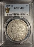 1889-CC Morgan Silver Dollar, VF-35 PCGS (18832)
