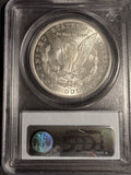 1890-CC Morgan Silver Dollar, MS63 PCGS (18836)