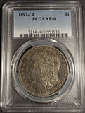 1892-CC Morgan Silver Dollar, XF40 PCGS (18842)