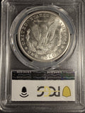 1921-D Morgan Silver Dollar, MS64 PCGS (18856)