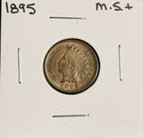 1895 Indian Head Cent, Choice Uncirculated Brown, (18991)