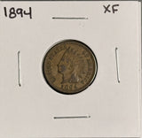 1894 Indian Head Cent, Choice XF, (18995)