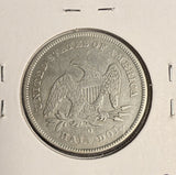 1841-O Seated Liberty Half Dollar, XF Details. (19038)