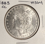 1883-CC Morgan Silver Dollar, Choice Uncirculated. (19048)