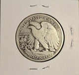 1933-S Walking Liberty Half Dollar, F+  (19106)