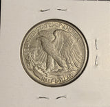 1935 Walking Liberty Half Dollar, AU+. (19110)