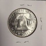 1954 Franklin Half Dollar, Choice Uncirculated. (19132)