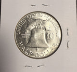 1954-S Franklin Half Dollar, Choice Uncirculated FBL. (19134)