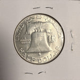 1956 Franklin Half Dollar, Choice Uncirculated. (19136)