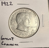1922 Grant Half Dollar, Choice Uncirculated (19140)