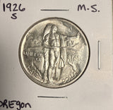 1926-S Oregon Trail Half Dollar, Choice Uncirculated. (19146)
