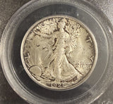1921 Walking Liberty Half Dollar, MS64 PCGS+CAC (19166)