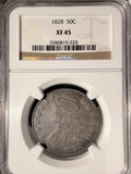 1828 Capped Bust Half Dollar, O-117. XF45 NGC  (19262)