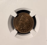 1896 Indian Head Cent, MS64RB. NGC (19306)