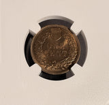 1896 Indian Head Cent, MS64RB. NGC (19306)