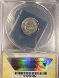 1904 Barber Dime, AU58 ANACS. (19334)