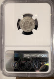 1907 Barber Dime, MS64 NGC+CAC. (19338)