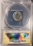 1914-S Barber Dime, AU55 ANACS. (19346)