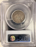 1854-O Arrows Seated Liberty Quarter, AU50 PCGS (19352)