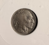 1918-D Buffalo Nickel, AU50 ANACS. (19372)