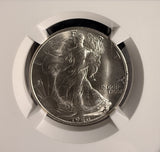 1946-S Walking Liberty Half Dollar, MS67 NGC (19394)