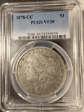 1878-CC Morgan Silver Dollar, VF30 PCGS (19408)