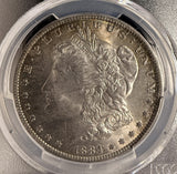 1884-O Morgan Silver Dollar, MS65 PCGS (19420) Nice Color