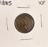 1885 Indian Head Cent  XF,  (19494)