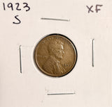 1923-S Lincoln Wheat Cent, Nice XF,  (19548)