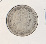 1904-O Barber Quarter, VF+  (19638)