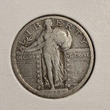 1918-S Standing Liberty Quarter, Nice VF  (19646)