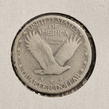1927-D Standing Liberty Quarter, Nicely Circulated  (19656)