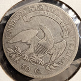 1808 Capped Bust Half Dollar, O-106  R.2. VG (19666)