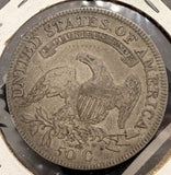 1809 XXXX Capped Bust Half Dollar, O-110  R.4. Nicely Circulated (19674)